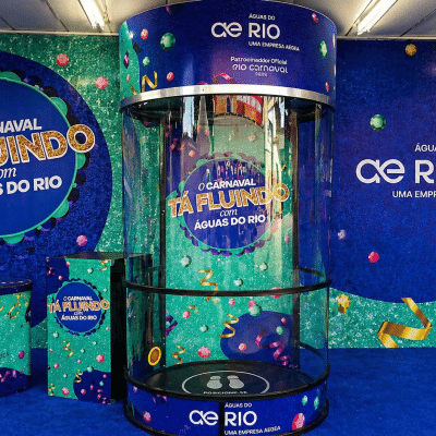 Tornado de prêmios personalizada para eventos